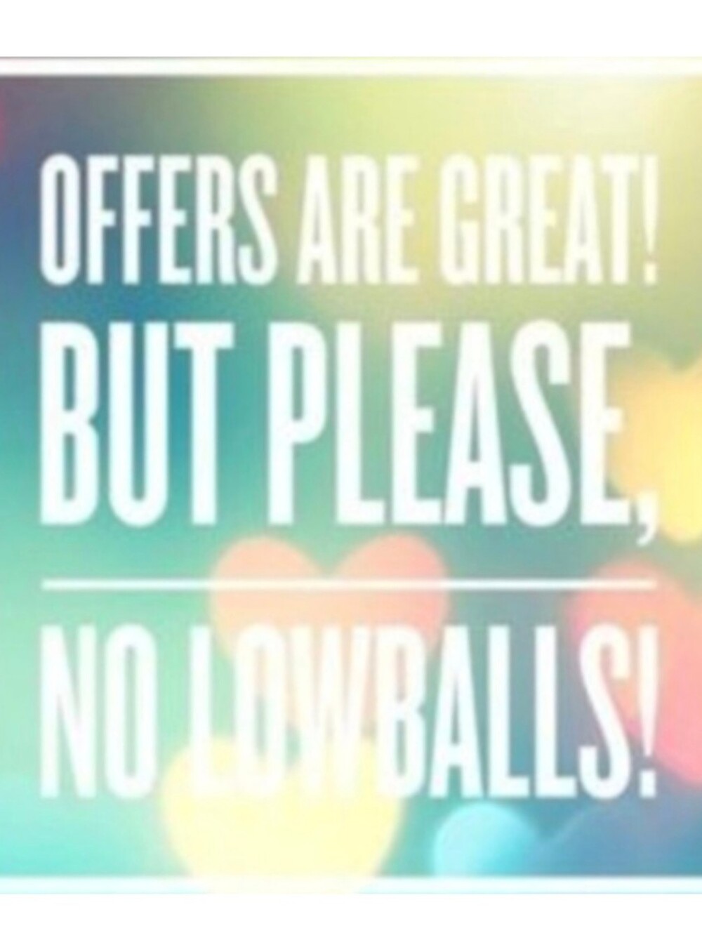 ✨Please Offer Respectfully✨